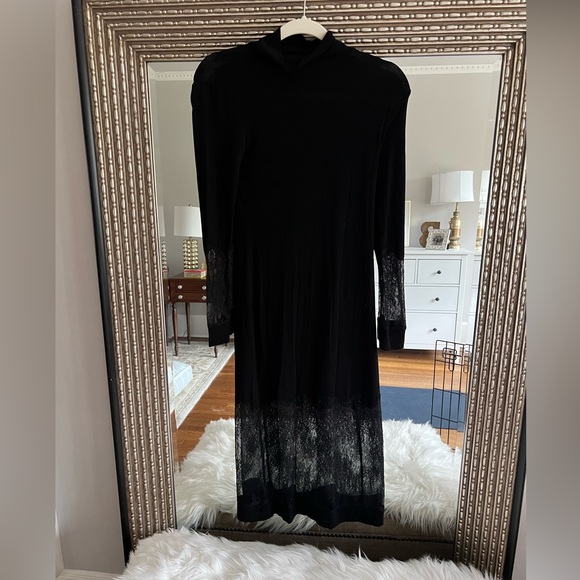 BCBG Modern Black Dress - Picture 2 of 4